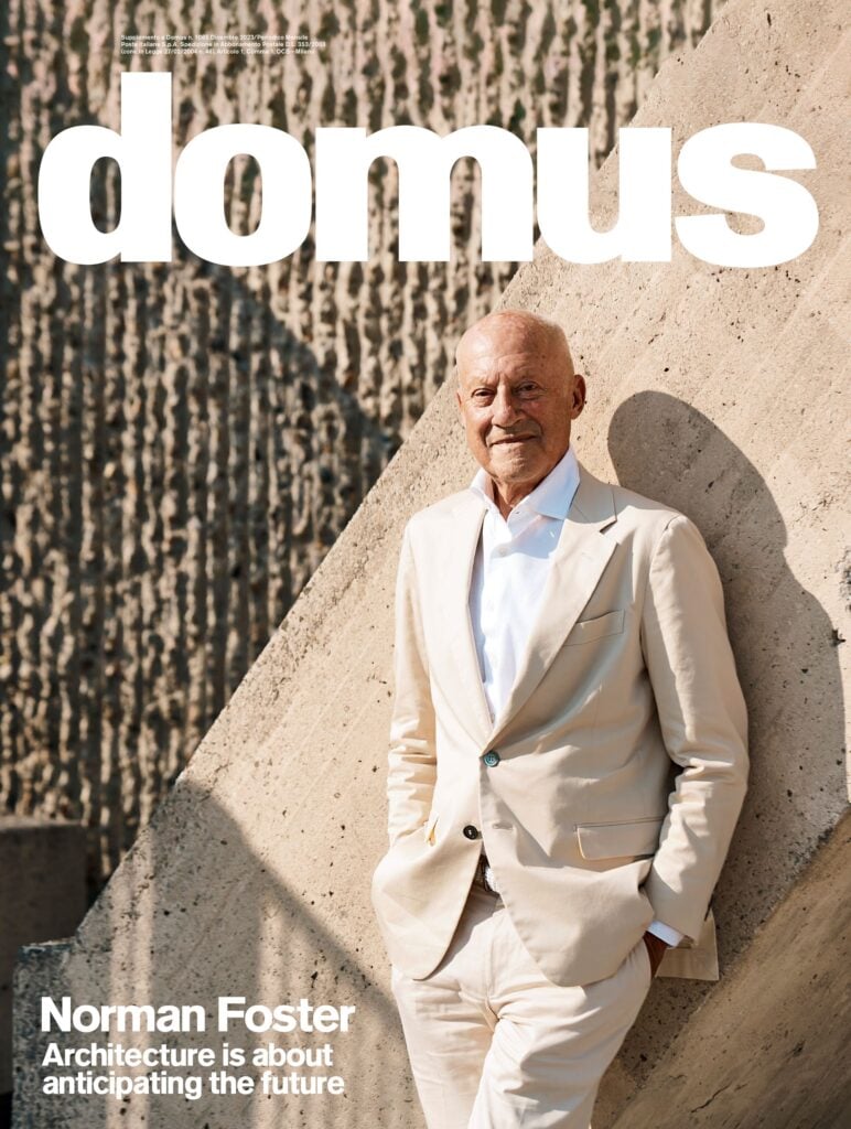 Norman Foster. Courtesy Editoriale Domus