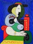 Pablo Picasso, Femme à la montre. Courtesy of Sotheby's