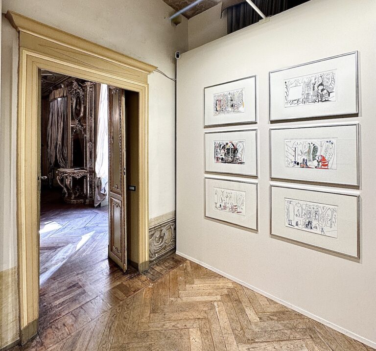 Pablo Picasso, Rendez-Vous, installation view at Palazzo Saluzzo Paesana, Torino, 2023. @Succession Picasso, Paris 2023. Photo Chiara Ferrando