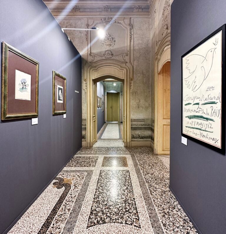 Pablo Picasso, Rendez-Vous, installation view at Palazzo Saluzzo Paesana, Torino, 2023. @Succession Picasso, Paris 2023. Photo Chiara Ferrando