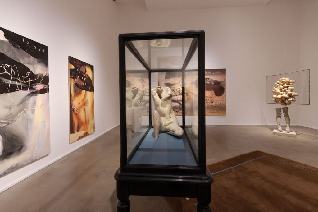 Paulina Olowska, Visual Persuasion, installation view at Fondazione Sandretto, Torino, 2023