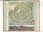 Pianta di Milano, 1730. Courtesy Societa Storica Lombarda ETS