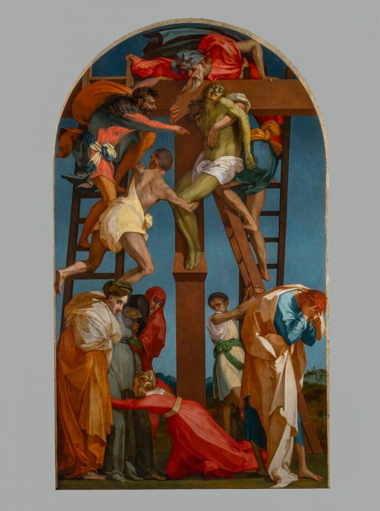 Rosso Fiorentino, Deposizione dalla Croce, 1521. Generale dopo il restauro