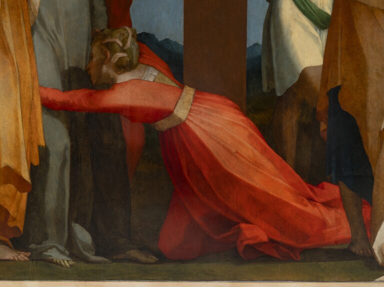 Rosso Fiorentino, Deposizione dalla Croce, 1521. Maddalena dopo il resstauro