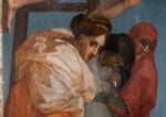 Rosso Fiorentino, Deposizione dalla Croce, 1521. Pie donne durante il resaturo