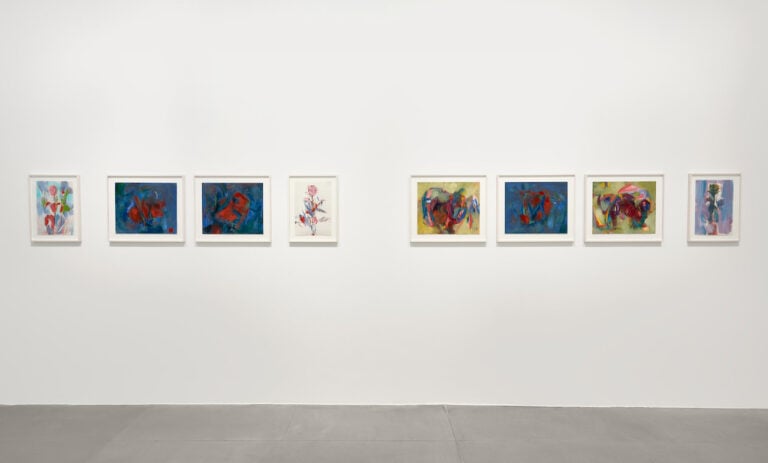 Sabine Moritz, installation view at Gagosian, Roma, 2023