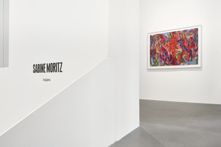 Sabine Moritz, installation view at Gagosian, Roma, 2023