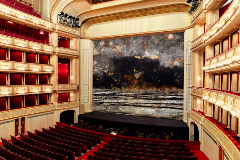Safety Curtain - Anselm Kiefer, Solaris Teatro dell’Opera di Vienna