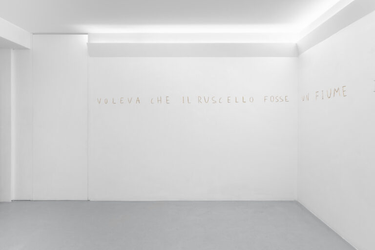 Sophie Ko, Prima che una stella cada, installation view at Galleria Renata Fabbri, Milano, 2023