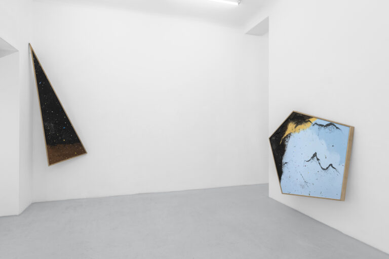 Sophie Ko, Prima che una stella cada, installation view at Galleria Renata Fabbri, Milano, 2023