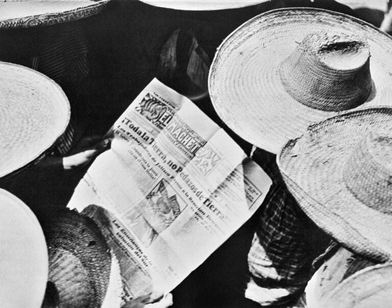 Tina Modotti, Campesinos El Machete, México 1929 Lectura