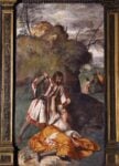 Tiziano, Miracolo del marito geloso, 1511