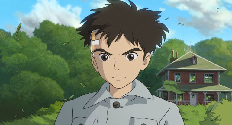 Una scena tratta da “Il ragazzo e l'airone” di Hayao Miyazaki