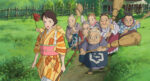 Una scena tratta da “Il ragazzo e l'airone” di Hayao Miyazaki.