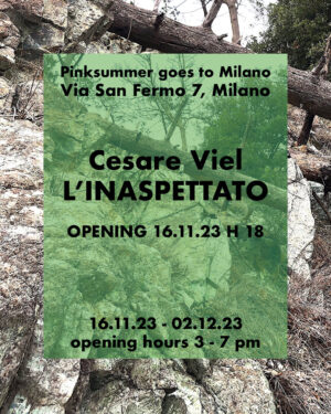 Pinksummer goes to Milan - Cesare Viel