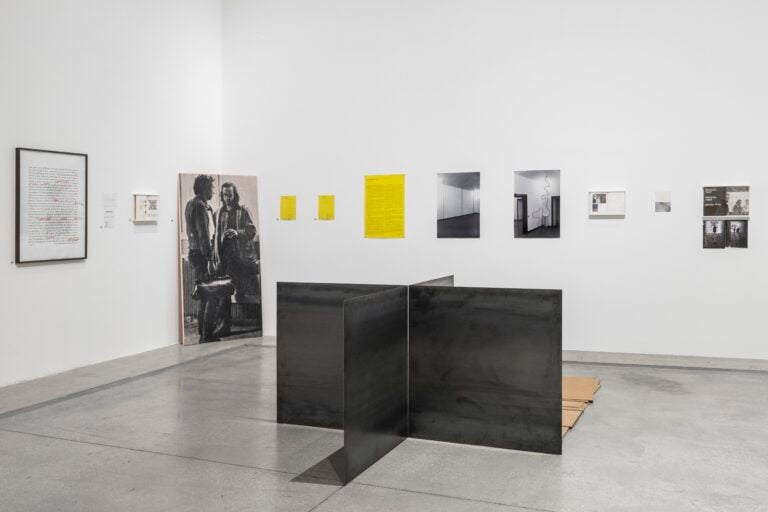 Emilio Prini, ...E Prini, installation view at MACRO, Roma, 2023. Photo Melania Dalle Grave, DSL Studio
