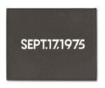 On Kawara, Wednesday Sept. 17, 1975 - Today Series n. 76, 1975, Collezione Gian Enzo Sperone