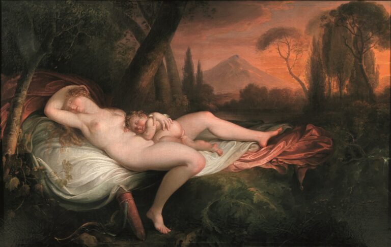Henry Tresham, Venere e Cupido addormentati, 1797, Collezione Gian Enzo Sperone