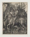 Albrecht Dürer, Il cavaliere, la morte e il diavolo, 1513, Collezione Gian Enzo Sperone