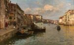 Bartolomeo Bezzi, Canal Grande a Venezia, 1893, Collezione privata