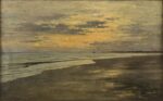 Bartolomeo Bezzi, Spiaggia del Lido (Lido), 1891, Palazzo Reale di Napoli