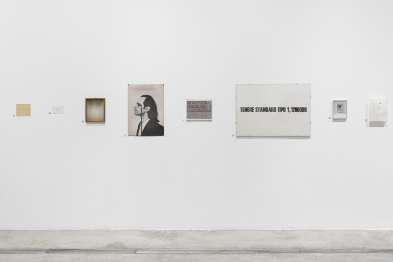 Emilio Prini, ...E Prini, installation view at MACRO, Roma, 2023. Photo Melania Dalle Grave, DSL Studio