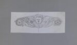 Disegno per una maniglia con un cherubino, Gabinetto dei disegni, Galleria degli Uffizi, Firenze