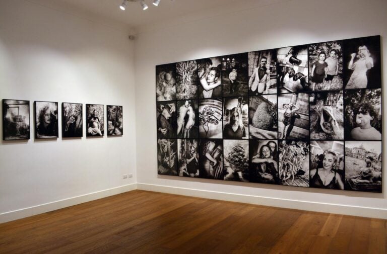Anders Petersen, Napoli, installation view at Spot home gallery, Napoli. Photo Manuela De Leonardis