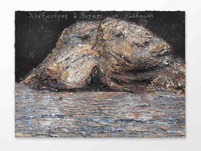 Anselm Kiefer, Alexander the Great, 2021. Courtesy Galleria Lorcan O'Neill