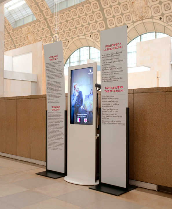 “Bonjour Vincent” al Museo d'Orsay di Parigi