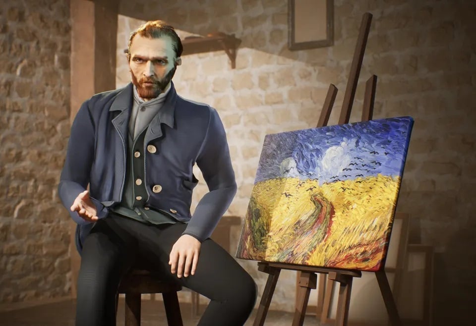 Bonjour Vincent, il programma di intelligenza artificiale che fa chiacchierare con van Gogh