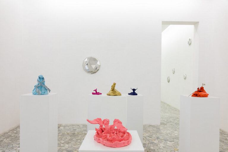 Chiara Dynys, Presepe, installation view at Casamadre, Napoli, 2023