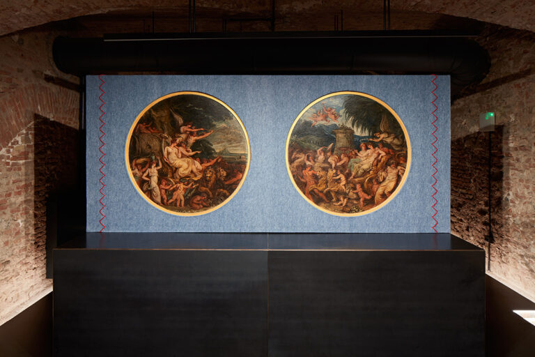 Felice Giani, exhibition view at Palazzo Bentivoglio, Bologna, 2023