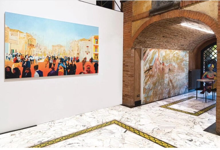 Francesco Lauretta, Viral Impurity - Fake Inner, installation view at Collica&Partners, Catania, 2023. Courtesy Collica&Partners. Photo Andrea Valisano