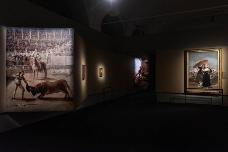 Francisco Goya, La ribellione della ragione, installation view at Palazzo Reale, Milano, 2023. Photo © Carlotta Coppo