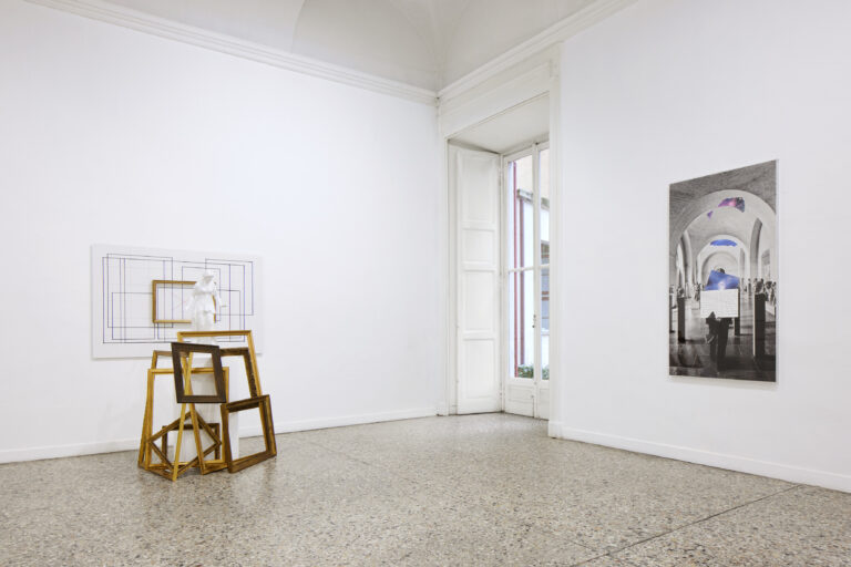 Giulio Paolini. Tutto e niente, installazione View at Galleria Christian Stein, Milano, 2023. Courtesy Galleria Christian Stein Milano. Photo Agostino Osio