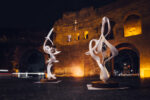 I Dioscuri Il Volo LAttimo fuggente Arte contemporanea nello spazio pubblico. I Dioscuri di Gianfranco Meggiato a Roma