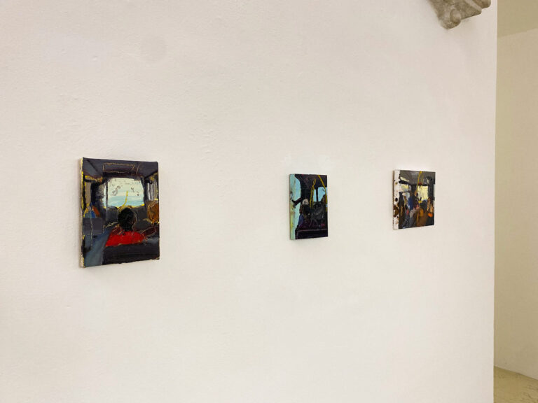 Izzy Barber, Waiting Game, installation view at Studio d'Arte Raffaelli, Trento, 2023