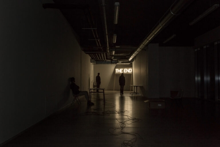 Jacopo Martinotti, The End (atto due), 2019, installation view at ArtDate Contemporary Art Festival, Treviglio. Photo Nicolò Chiodin