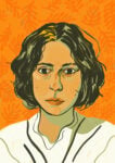 Lautoritratto di Bagnarelli per Fumetti nei Musei Chi è Bianca Bagnarelli, l'artista che ha firmato la prima copertina 2024 del New Yorker