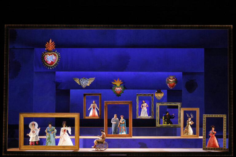 L'opera El Último Sueño de Frida y Diego alla Los Angeles Opera, 2023. Photo Cory Weaver
