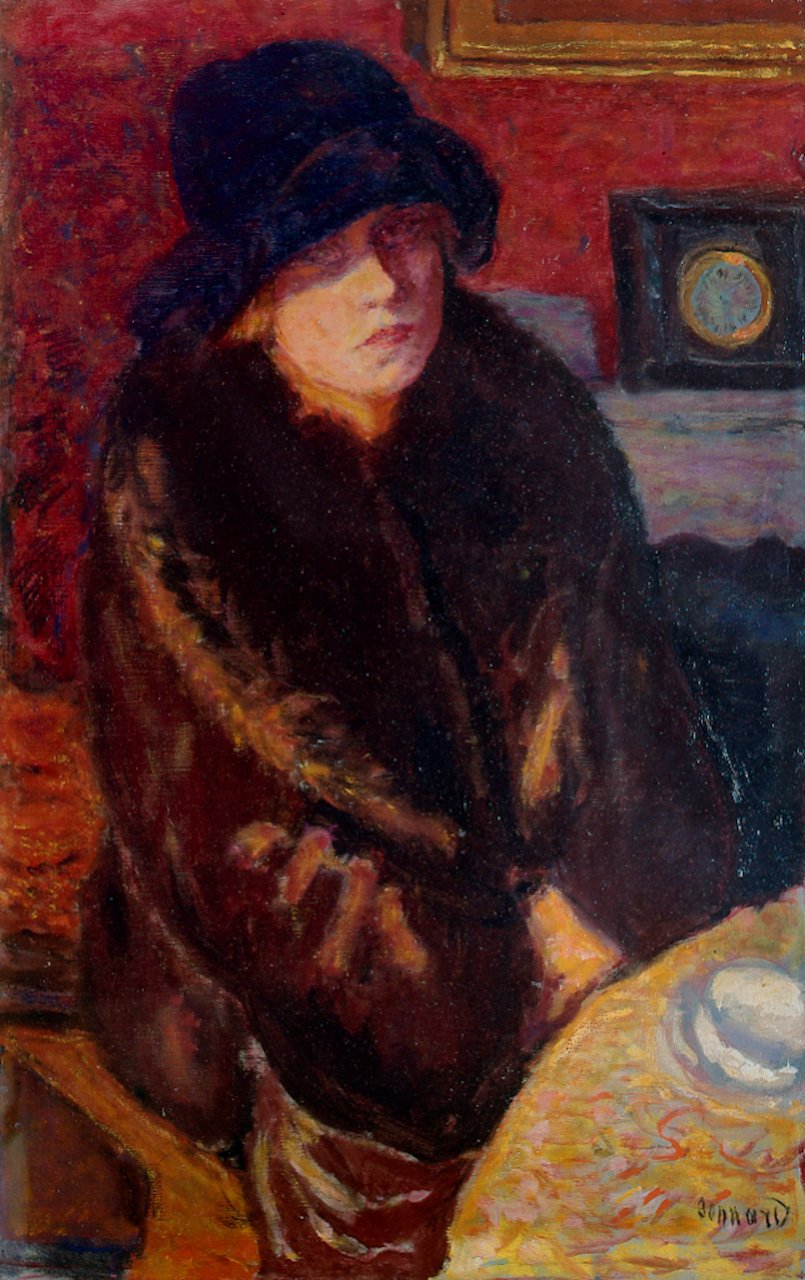 Pierre Bonnard, Ritratto di Marta Bonnard, Pinacoteca di Brera