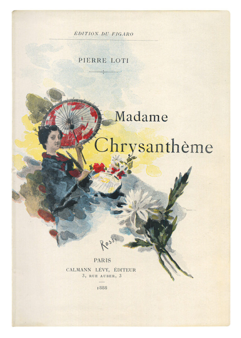 Pierre Loti, M. Chrysanthème, 1888, Collezione MG