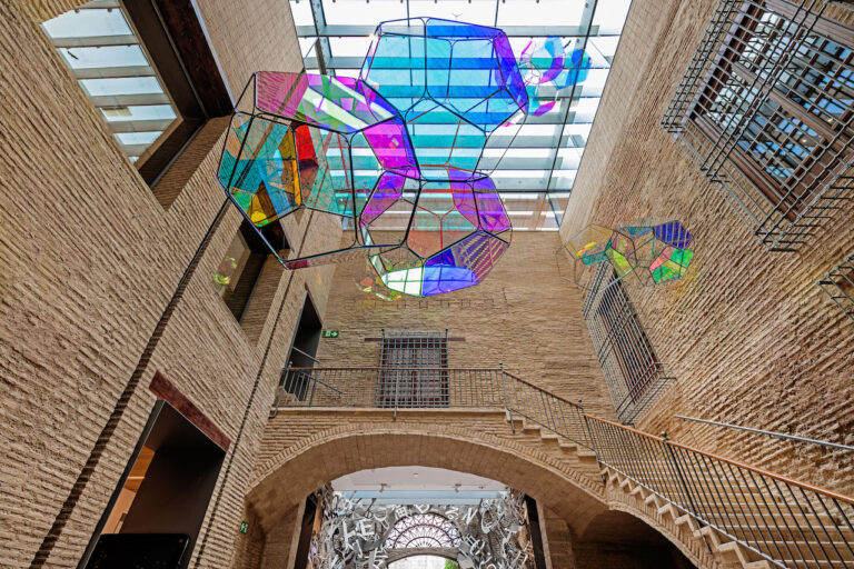 Tomás Saraceno, site-specific work, Centro d'Arte Herrero, Valencia