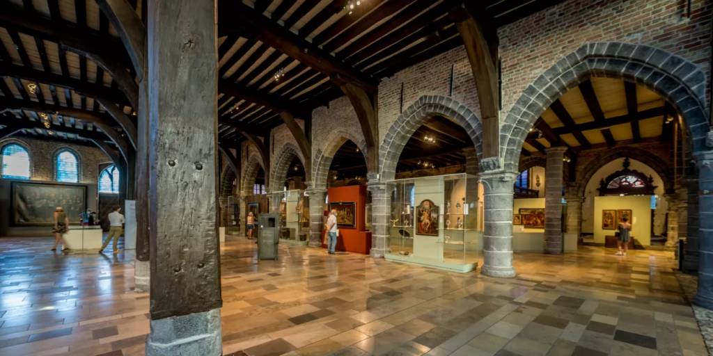 Un rendering dell’interno del Museo © VisitBruges:Jan Darthet