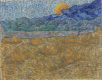 Vincent Van Gogh, Paesaggio con covoni e luna che sorge, 1888, Kröller-Müller Museum, Otterlo
