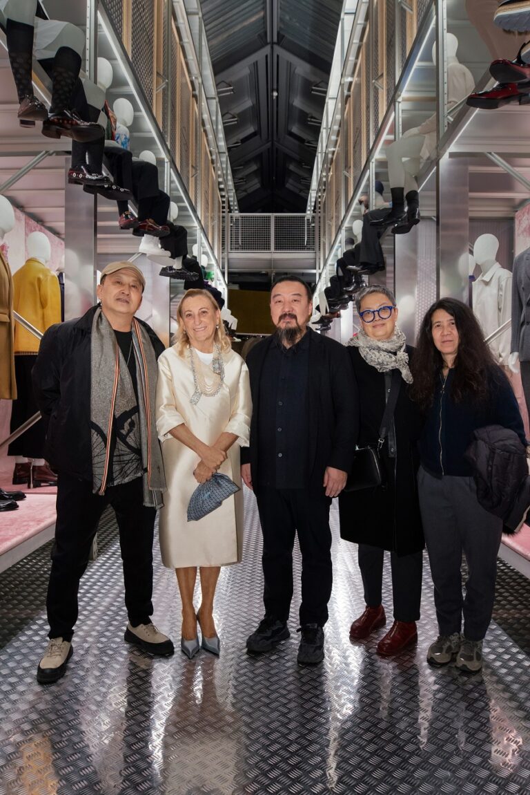 Wang Gongxin, Miuccia Prada, Song Dong, Lin Tianmiao, Yin Xiuzhen