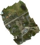 Mappa area di scavo da drone Regio IX