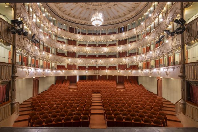 Il Teatro Goldoni rinnovato. Foto di Serena Pea