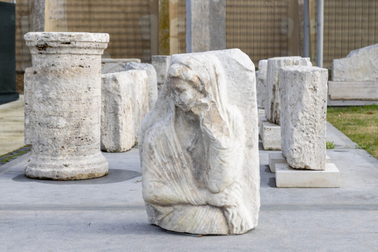 Ritratto sepolcrale, Parco archeologico Celio